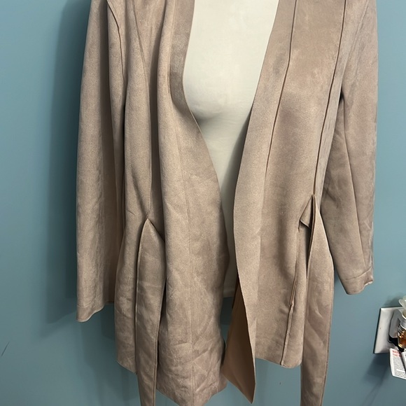 ZARA BASIC women’s brown lightweight jacket US extra large - Picture 9 of 16